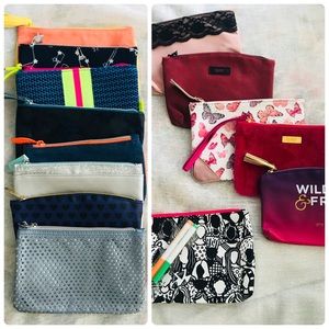 Lot of 14 Ipsy Makeup Bags